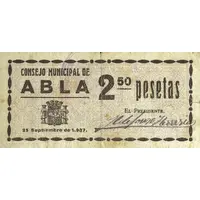 2.50 Pesetas Abla