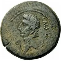 Sestertius - Augustus CAESAR, Hadrumetum