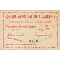 25 Céntimos Bocairente
