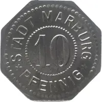 10 Pfennig - Marburg an der Lahn