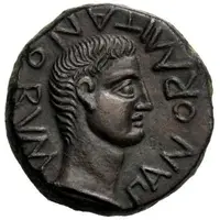 Æ19 - Tiberius AVGVS