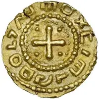 Thrymsa King with cross, globus
