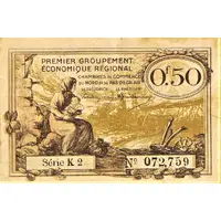 50 Centimes - Chambres de Commerce du Nord 59) et du Pas-de-Calais (62