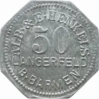 50 Pfennig - Langerfeld Alb. and E. Henkels