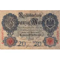 20 Mark Reichsbanknote