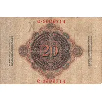 20 Mark Reichsbanknote