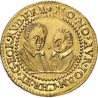 1 Ducat - Johann Christian and Georg Rudolf