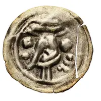 Denier Bracteate - abbot wąchocki Gerard Wąchock mint