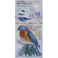 2 Dollars - Charles III Bluebird