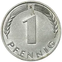 1 Pfennig Pattern