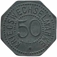 50 Pfennig - Bergedorf