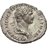 Drachm - Trajan ΔΗΜΑΡΧ ΕΞ ΥΠΑΤΟ Ϛ