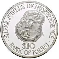 10 Dollars - Elizabeth II Independence