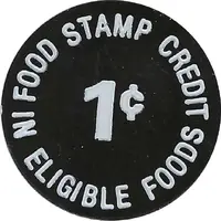 1 Cent - Food Stamp Lone Eagle Superette