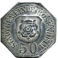 50 Pfennig - Rosenheim