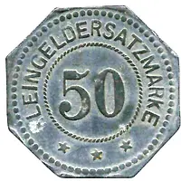50 Pfennig - Rosenheim