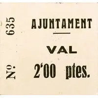 2 Pesetas Llardecans