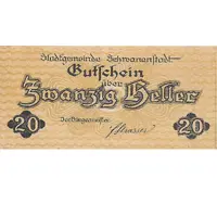 20 Heller Schwanenstadt