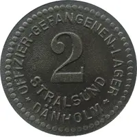 2 Pfennig - Stralsund Offizier Gefangenen Lager