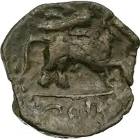 Bronze with lion COIIAT