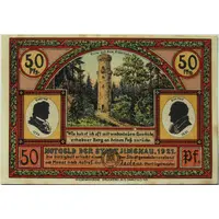 50 Pfennig Goethe Series - Schwalbenstein