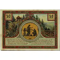 50 Pfennig Goethe Series - Schwalbenstein