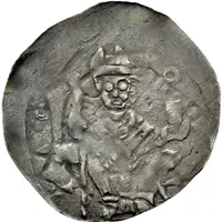 Denier - Adalbert III of Bohemia