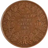 Medal - Hommage by the city of Frankfurt am Main to Napoleon III