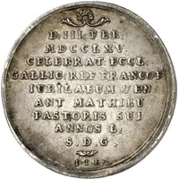 Medal - 50th anniversary as priest of Antoine Matthieu
