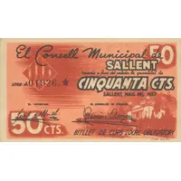 50 Céntimos Sallent