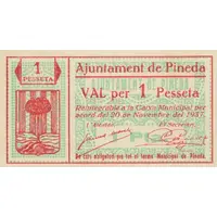 1 Peseta Pineda
