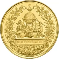 Medal of merit for art and science - Wilhelm II Pattern