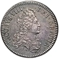 1 Crown - James VIII Restrike, Pattern