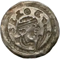 Denier Bracteate - Bolesław Mieszkowic or Leszek of Masovia Kruszwica or Inowrocław or Płock mint