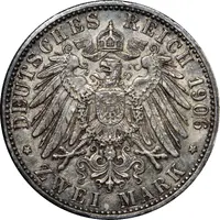 2 Marks - Frederick I Golden Wedding