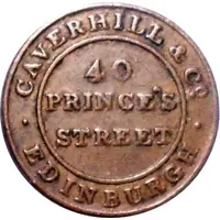 1/4 Penny Edinburgh - Caverhill and Co.