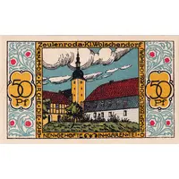 50 Pfennig Districts Series - Kleinwolschendorf