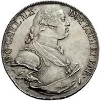 1 Thaler - Charles Alexander of Lothringen Konventionstaler