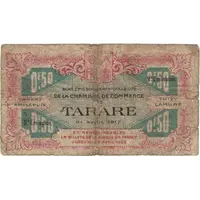 50 centimes - Chambre de Commerce de Tarare 69