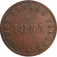 1/2 Penny Prince Edward Island - Self government and free trade