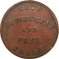 1/2 Penny Prince Edward Island - Self government and free trade