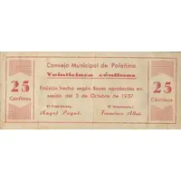 25 Céntimos Poleñino