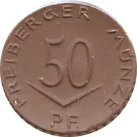 50 Pfennig - Freiberg