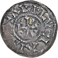 Denier - Charles II as emperor, Arles mint