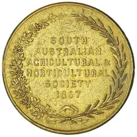 Award - South Australia Agricultural & Horticultural Society, gold