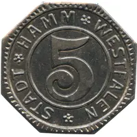 5 Pfennig - Hamm