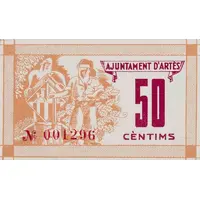 50 Céntimos Artés