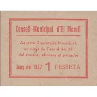 1 Peseta El Morell