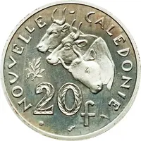 20 Francs Piedfort silver