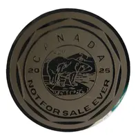 Medal - Canada Pride Our Home and Native Land: Toonie